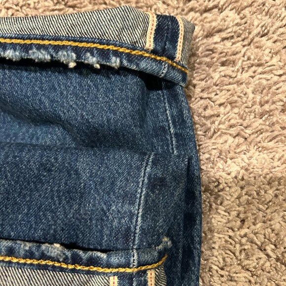 Levi's Premium 501 Slim Taper Jeans Selvedge 100% Cotton - Picture 3 of 7